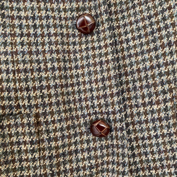 Multicolored houndstooth blazer. L.L Bean - Picture 5 of 6
